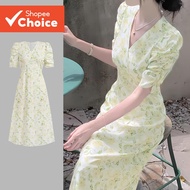 Women Boho Dress Lace Up Soft and Comfortable Spring/summer Dress L137ED445
