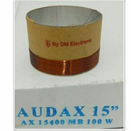Spul spol spool speaker 15inch 15 inch Audax AX15400 MB voice 49.5mm