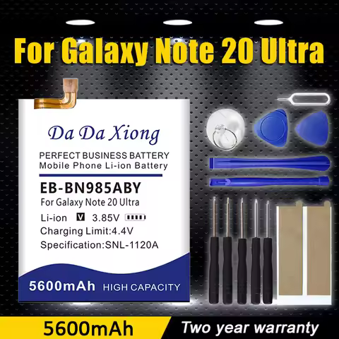 EB-BN985ABY 5600mAh Replacement Battery For SAMSUNG Galaxy Note 20 Ultra Note20 Ultra Phone Batterie