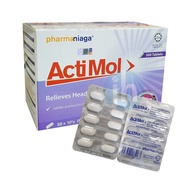 ACTIMOL 650MG TABLET 10'S(PARACETAMOL/ACETAMINOPHEN)