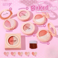 A-096 Ashley Baked Blush 2Color บลัชออน เนื้อชิมเมอร์