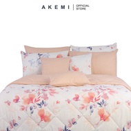 AKEMI Cotton Essentials Enclave Joy Comforter Set | 100% Cotton 650 TC (Super Single/ Queen/ King)