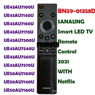 New BN59-01358D BN59-01358C BN59-01358B for Samsung smart LCD TV remote control 2021 Netflix ue43au7