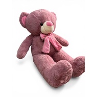 [READY STOCK] PLUSHIE TEDDY BEAR WINTER 80CM 100CM 140CM GIFT GEBU SANGAT COMEL GILA领结毛绒熊