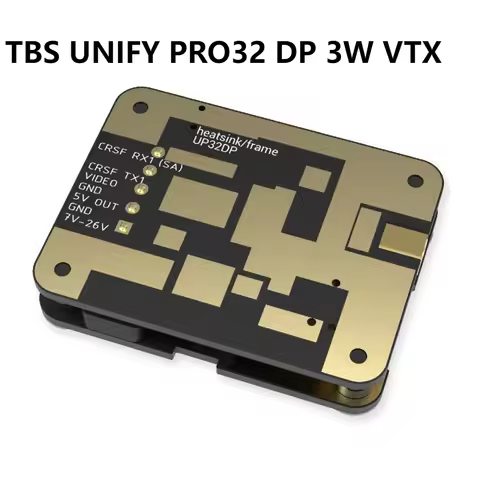 TBS UNIFY PRO32 DP 3W 5.8G VTX 3W Broadband 5.8GHz Video Transmitter Long Distance FPV Parts