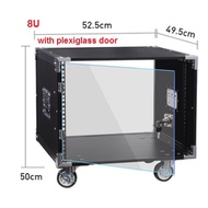 E-7 8u Flight Case Power Amplifier Rack Empty Cabinet Touring Case