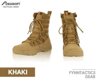 Asiaon 579 High Cut Combat Tactical Boots in Cordura Fabric Designed for Tactical and Outdoor Activi