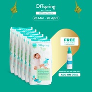 Offspring Premium Fashion Pants Diaper - M (252 Pcs) Bundle of 6