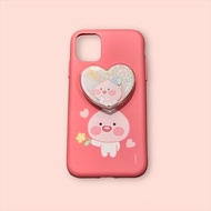 ️Case Iphone 11 Apeach Kakao friends Pattern With griptok Authentic Second Hand Very Good Condition 