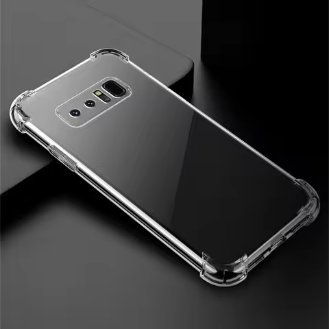 For Samsung Note 8 Case Shockproof Back Cover Transparent Silicone Case For Samsung Galaxy Note 8 Ca