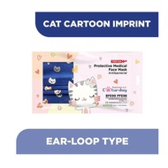YUKA ZAN Caturday Protective Medical Face Mask 10s