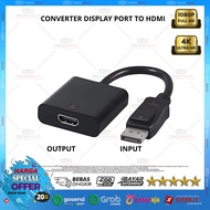 DisplayPort (DP) to HDMI Female Converter Premium Quality DP to HDMI Cable/