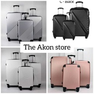 24inch Travel Luggages 🧳🧳  | Bagasi Travel Murah | ABS material Bags | Plain Travel suitcase | beg b