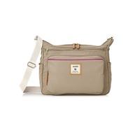 Anello Grande shoulder bag A4 multiple storage CINNAMON GTM0334Z gray beige