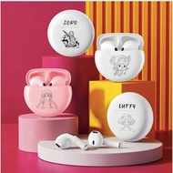 Premium Anime Earbuds with Bluetooth (Freebie: Anime Earphone Case+ Anime keychain)