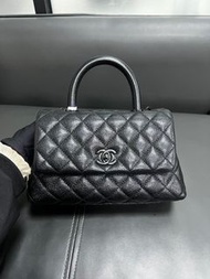 Chanel coco handle so black 小號