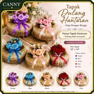 1PCS 3PCS 5PCS GABUS BULAT DULANG HANTARAN SIAP GUBAHAN / HANTARAN PERKHAWINAN / MAJLIS BERTUNANG / 