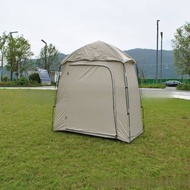 Outdoor Riding Rainproof Sunscreen Widened Tent Storage Room Tent Can Hold 3 Bicycles