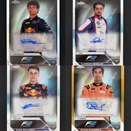 Formula1 F1 F2 Auto Cards Driver Signature Card