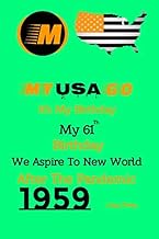 Notebook MY USA GO It's My 61th Birthday: Notebook MY USA GO It's my Birthday: My 61th Birthday | We