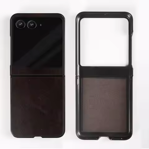 Premium Genuine Leather Case For Motorola Razr 50 Ultra Moto Razr50 50Ultra 2024 Shockproof Phone Ca