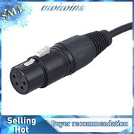 viviwins Andoer 100cm / 3.3ft D-Tap Male to XLR 4-Pin Female Adapter Power Supply Cable Cord for V-m