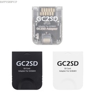 HSV GC2SD SD Card Adapter DIY Game Memory Card Adapter for Consoles Program Card Accessories