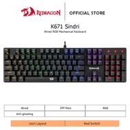 REDRAGON K671 Sindri WIred RGB Mechanical Gaming Keyboard