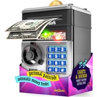 Piggy Bank for Kids - Electronic Money Saving Box w/Code- ATM Safe - Toy Coin Bank - Easter Boys Toy