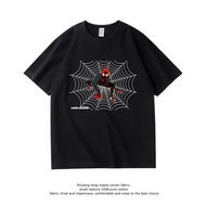 【220G 100%Cotton】 NELLY Spiderman Printed Fashion Kids T-Shirt 100% Cotton Short Sleeve 4 Colors Boy