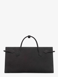 Alaia Suede Hand Tote Bag, Anthracite, UNI - UNI