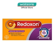 REDOXON Triple Action Vitamin C, D & Zinc Immunity Effervescent Blackcurrant 30s