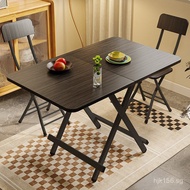 Outdoor Dining Study Table Portable Rental Dormitory Stall Folding Table for Home Use C5FJ