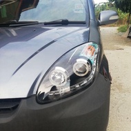 Perodua myvi 2005 2006 2007 2008 2009 2010 front Projector Headlamp Headlight Head lamp Light led ri