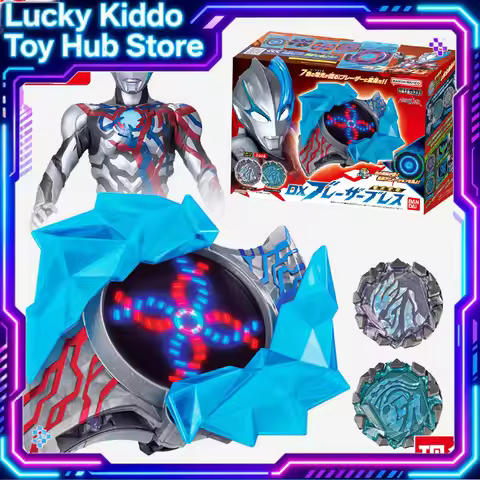 Bandai Authentic Japanese Dx Ultraman Blazar Transformation Device Blazar Brace Bracelet With Specia