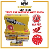 NGK Plug B8ES BP8ES BP7HS C6HSA CPR8EA CPR6EA CR8E CR9E D6HA D7EA MR9C BM6A 100% ORIGINAL Y15ZR RXZ 