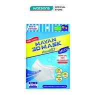 Mayan 3D Mask Pm2.5 Medi Freesize Filter N95 5 Pcs (Random Color)