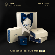 Bông Tai Bạc Tròn Xoắn S925 JENSY "Celeste" Earrings BTARG1392. Khuyên Tai Bạc 925 Nữ