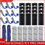 Compatible For ECOVACS DEEBOOT X11 OMNICYCLONE / X11 PRO OMNI Spare Parts Accessories Main Side Brus