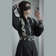 Fangfeiyuan Ancient Costume Set - Traditional Chinese Hanfu for "Tomb Raider Chronicles" cosplay