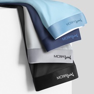 [CMENIN Official Store]  4Pcs Lot Men Boxer Shorts Graphene Antibacterial Ice Silk ชุดชั้นในชาย Boxe