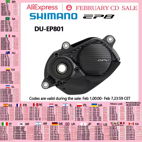 SHIMANO EP8 Drive Unit DU EP801 EP800 With The Refined Power And Connectivity Bicycle Components