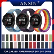 Nylon Loop Strap For Garmin Forerunner 245 M /Garmin vivoactive 3 Forerunner 645 Smart Watch Wrist W