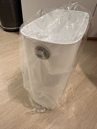 全新 白色 垃圾桶 方形 窄縫