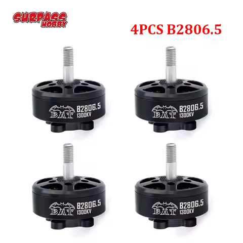 4PCS Surpass Hobby 2806.5 Brushless Motor Set 1300KV/1700KV 4-6S Compatible with RC FPV Racing Drone