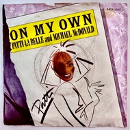 Patti LaBelle Michael McD0na|d On My Own 7 Inch Vinyl UK MCA 1986 Tested