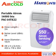 Harson's Portable Aircon 14000 btu PAC-14TK22