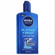 Nivea MEN OIL ATTACK+BRIGHT Liquid Facial Foam 150ml
