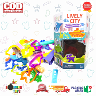 MAINAN ANAK KREATIF CLAY PASTISIN LILIN EDUKASI FAMILY KREASI BELAJAR KADO MENARIK KREATIF UNIK kElU