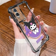 เคสนิ่ม TPU อิเล็กโทรดสำหรับ VIVO Y76 5G เคสมือถือซิลิโคนนิ่ม4มุมกันตกลายการ์ตูนกันกระแทก VIVO Y76 5